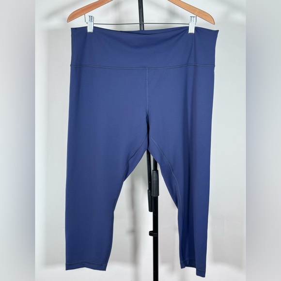 NWOT Lululemon Wunder Train High-Rise Crop 23" Night Sea - Picture 4 of 5